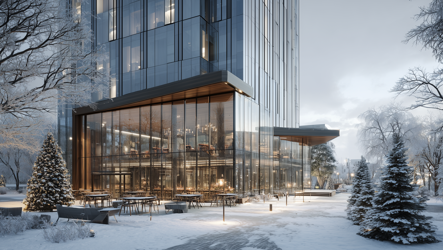 Деловые районы Москвы. Декабрь 2025