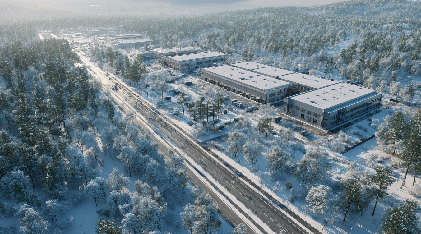 Регионы приросли складами