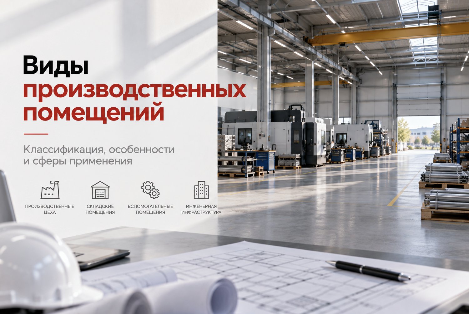 Производственные помещения: что к ним относится, виды и классификация