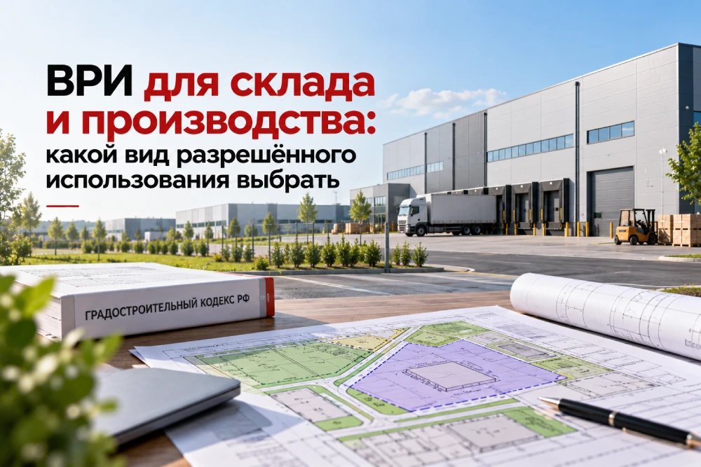 ВРИ для склада и производства: какой вид разрешённого использования выбрать