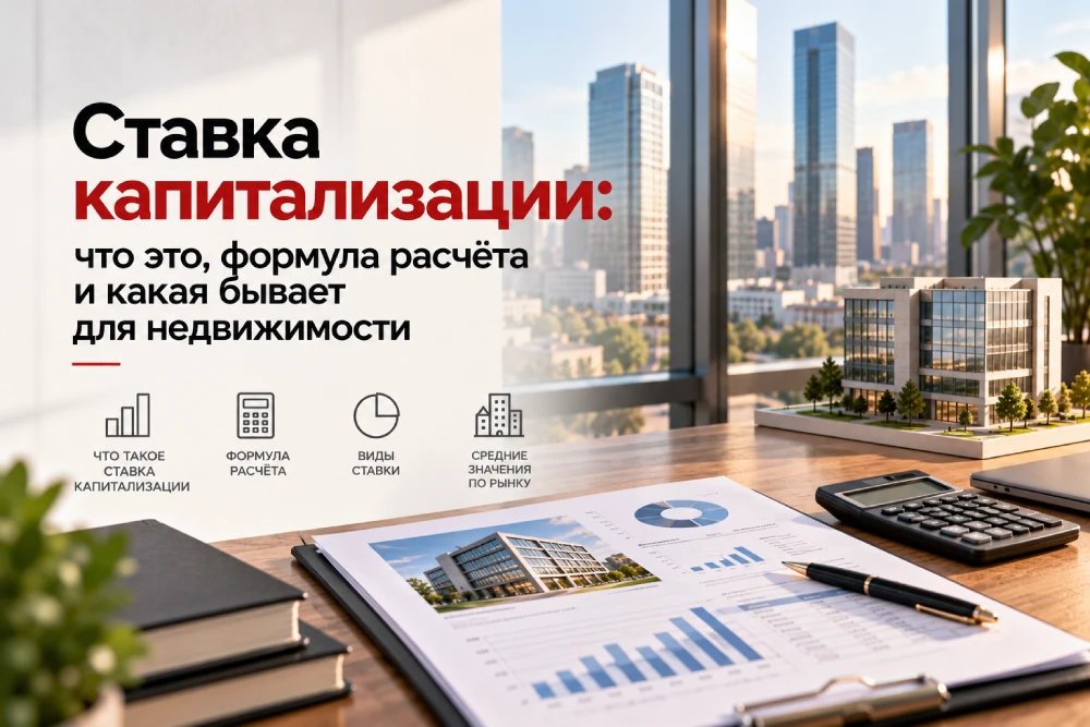 Ставка капитализации: что это, формула расчёта и какая бывает для недвижимости