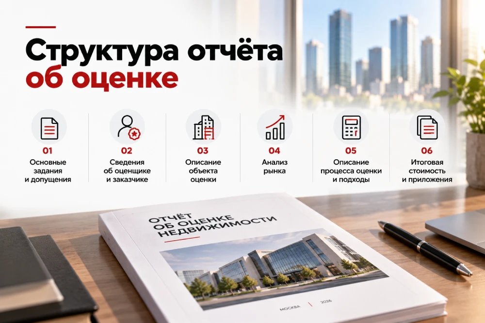 Отчёт об&nbsp;оценке недвижимости: структура, требования ФСО и&nbsp;где он нужен