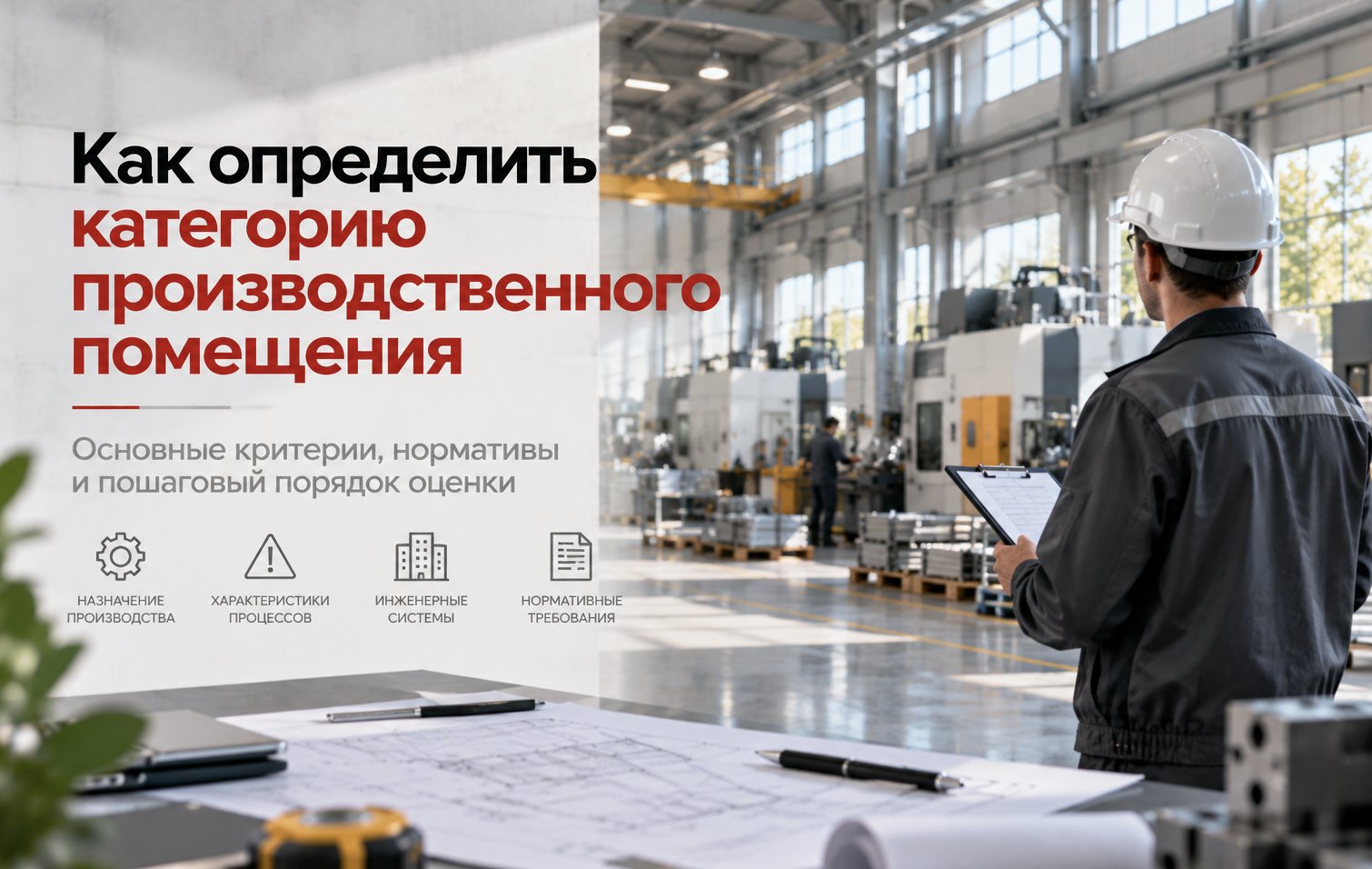 Категории производственных помещений: что это такое и&nbsp;как определить категорию