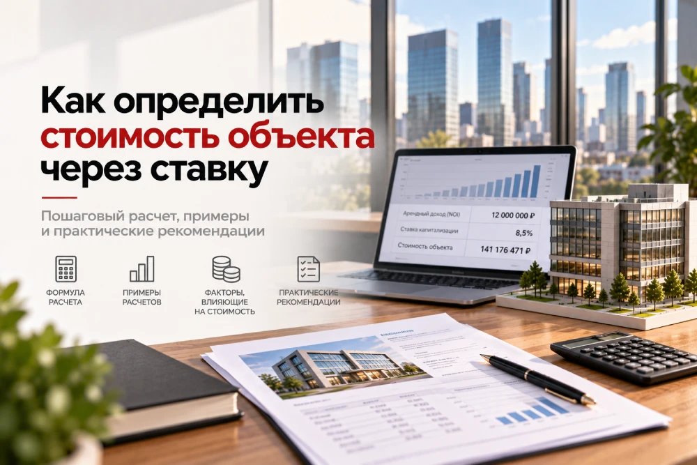 Ставка капитализации: что это, формула расчёта и какая бывает для недвижимости