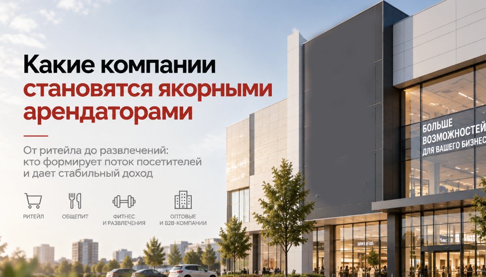 Якорный арендатор: кто это, зачем нужен